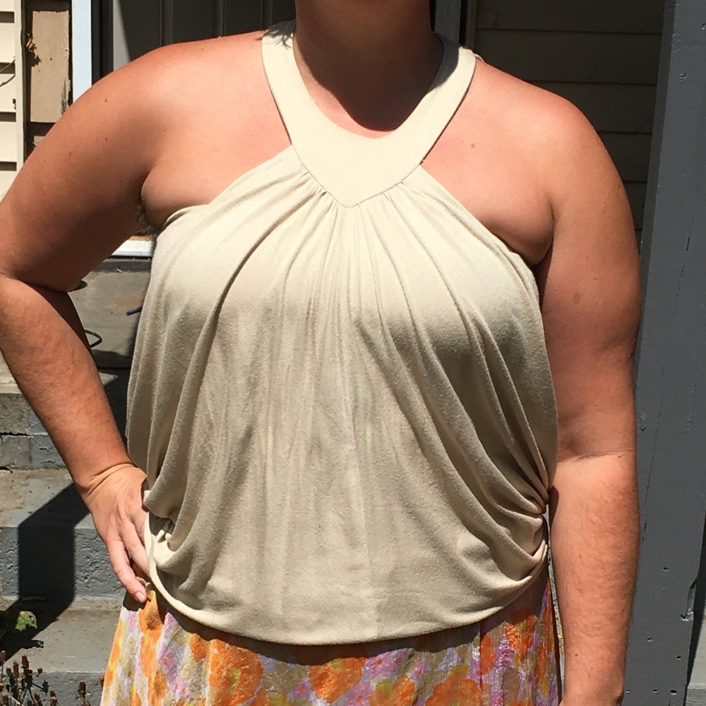 Dressy Halter Top by black hālo